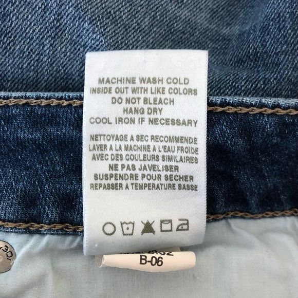 Joe’s Jeans Raw Hem Ankle Skinny Jeans Mid Rise size 25 - Picture 10 of 12